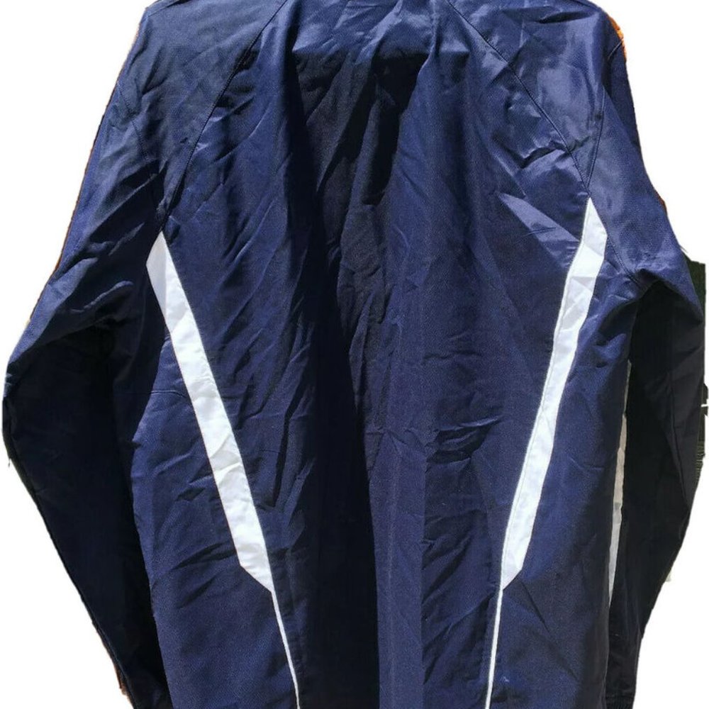 Under Armour NWT Jacket Mens Medium M Cold Gear Dark Blue/White Eagles Full Zip - Picture 2 of 9